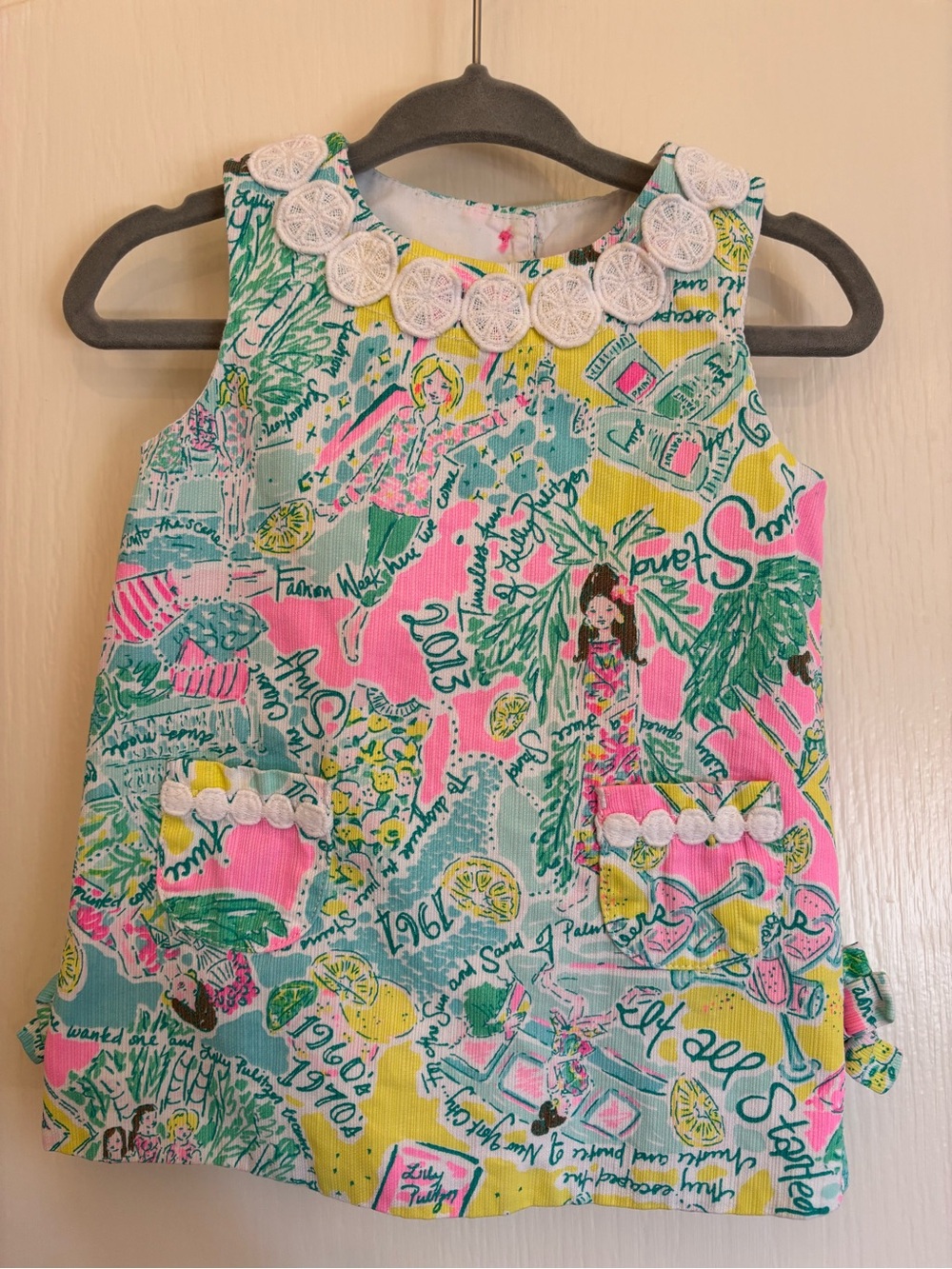 6-12 Month Lilly Pulitzer Girls Dress with Bloomers